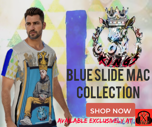 Mac Miller "Blue Slide Mac" collection from "G.O.A.T KINGS" released
