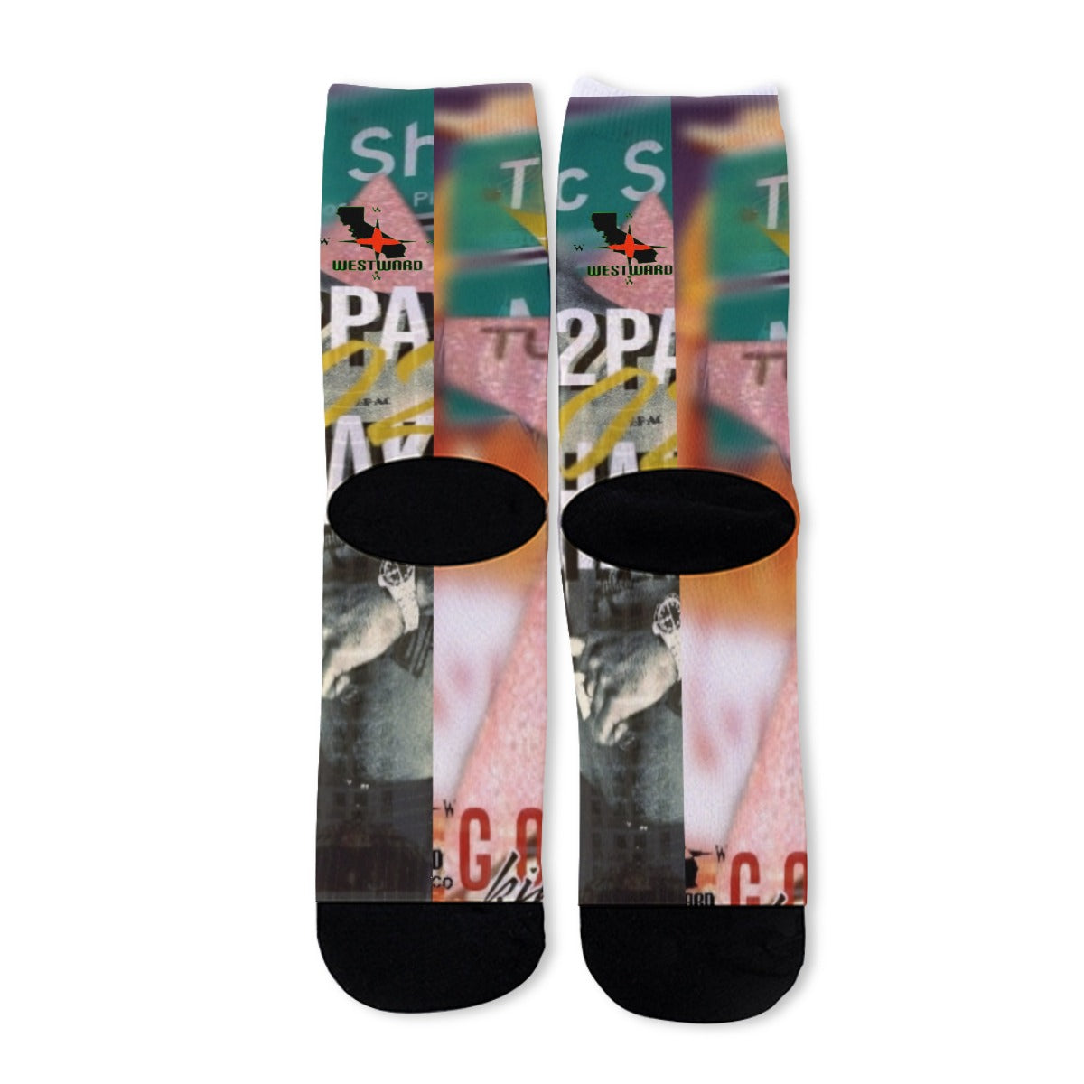 G.O.A.T KINGS 2Pac Shakur 2023 All-Over Print Unisex Long Socks - WestXSREZ & Electronics