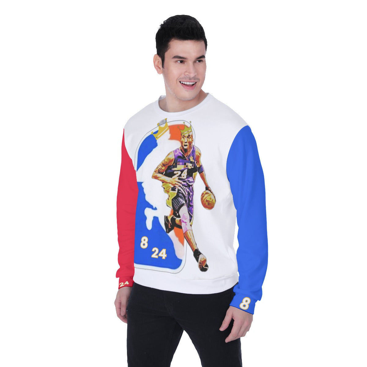 All-Over Print Men's Heavy Fleece Sweatshirt - WestXSREZ & Electronics