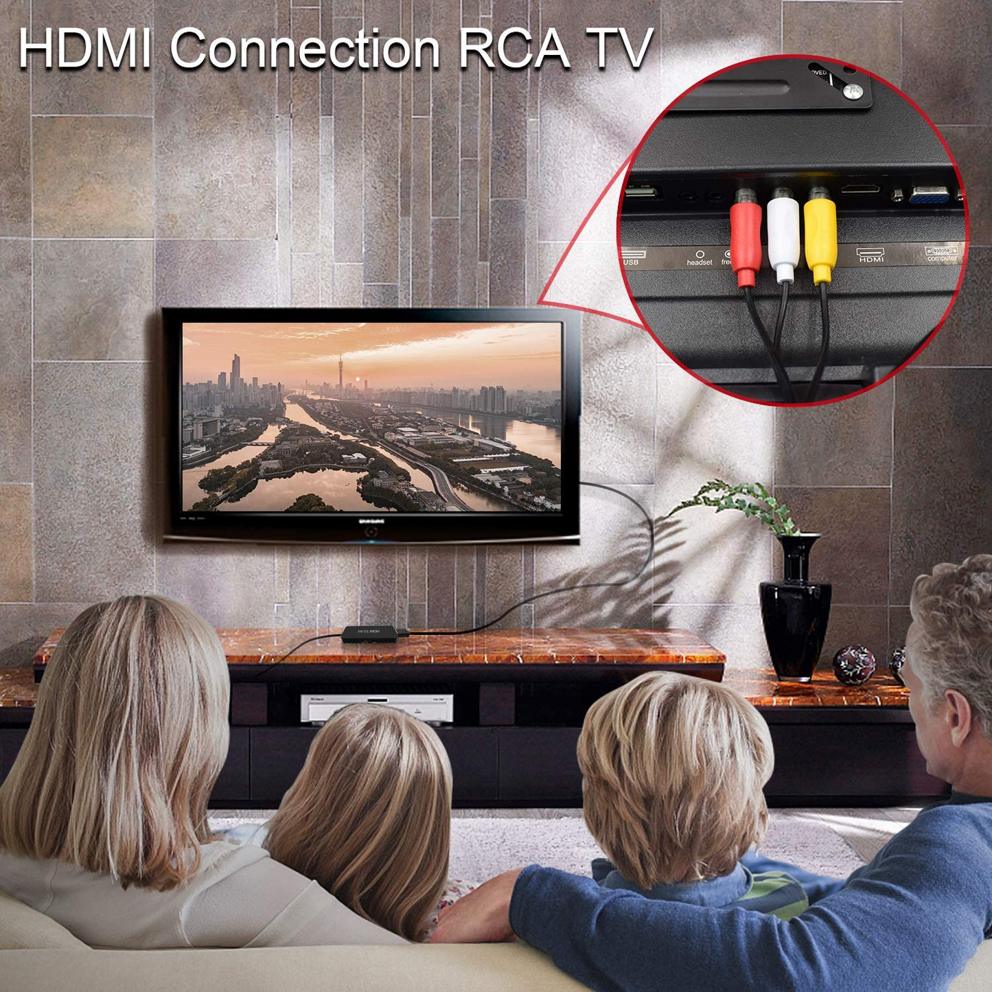 HDMI to AV Converter HDMI to Video Audio Adapter - West XSREZ Electronics