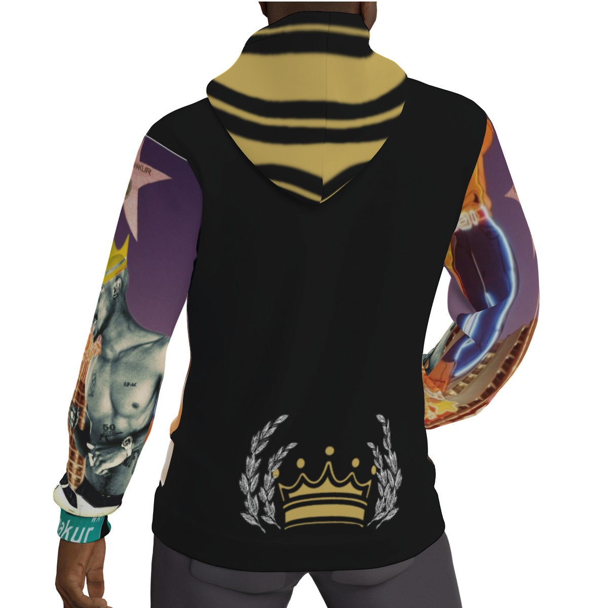 Tupac Shakur 2023 Sp.Edt. "G.O.A.T KING's" Pullover Hoodie - WestXSREZ & Electronics