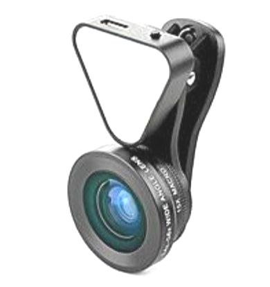 Product: Glow Face 3 in 1 Photo Lens and fill lighting clip. Black version