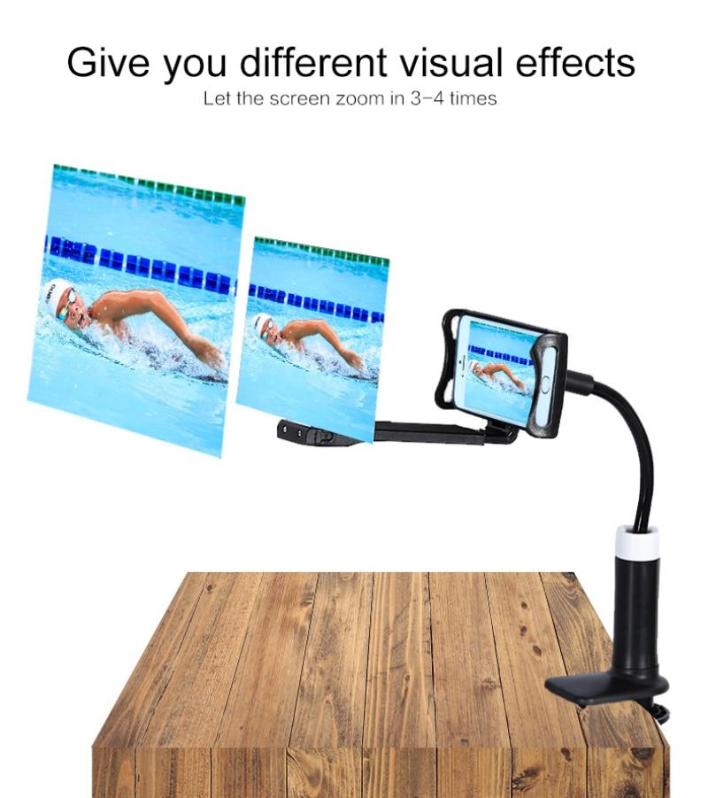 12" Mobile Phone HD Projection 3D Magnifier with Stand - West XSREZ Electronics