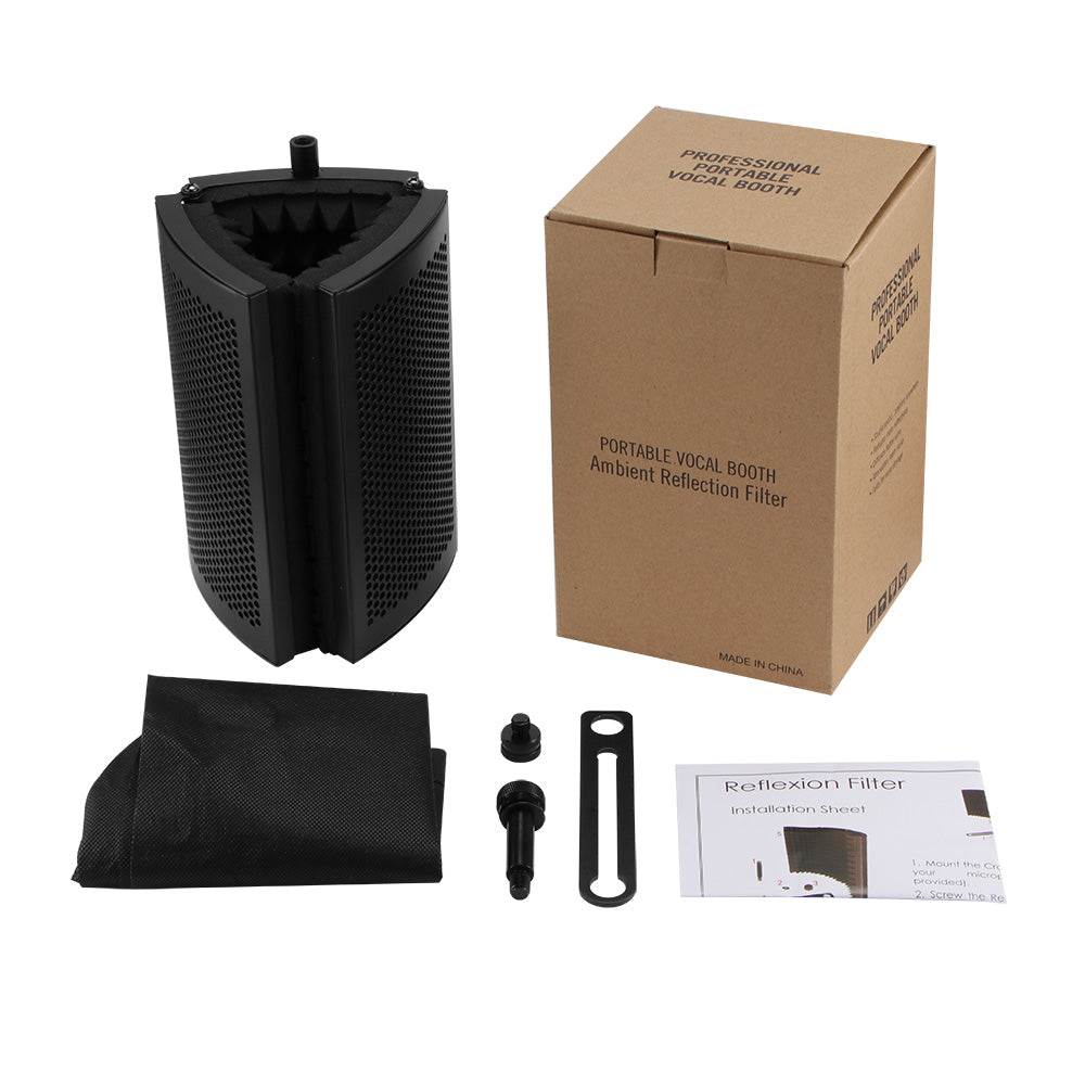 Microphone Isolation Shield Studio Mic Sound - West XSREZ Electronics