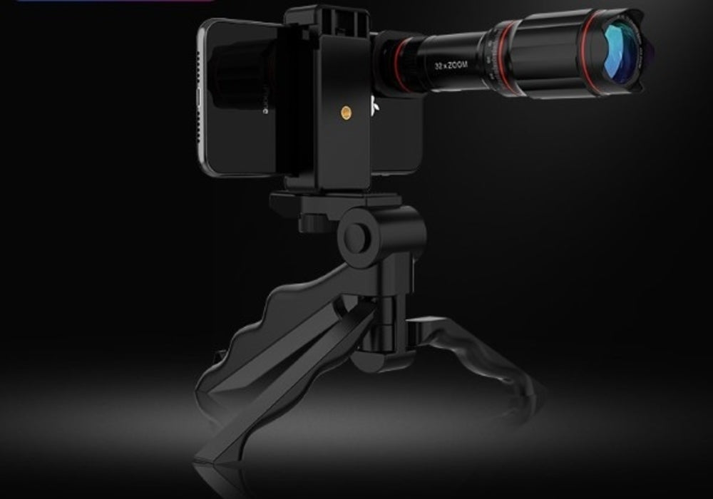 Ultra Crystal HD 32x Zoom Telescope Mobile Phone Camera Lens Set - West XSREZ Electronics