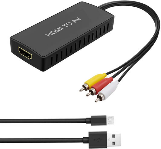 HDMI to AV Converter HDMI to Video Audio Adapter - West XSREZ Electronics