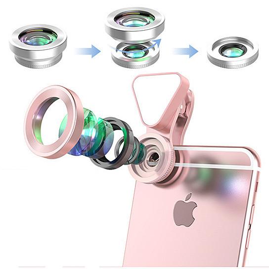 Glow Face 3 In 1 Photo Lens And Fill Lighting Clip - West XSREZ Electronics