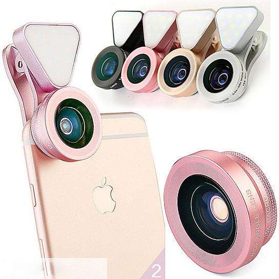 Glow Face 3 In 1 Photo Lens And Fill Lighting Clip - West XSREZ Electronics