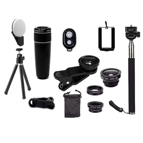 11 in 1 Smartphone Camera Lens Kit - West XSREZ Electronics