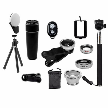 11 in 1 Smartphone Camera Lens Kit - West XSREZ Electronics