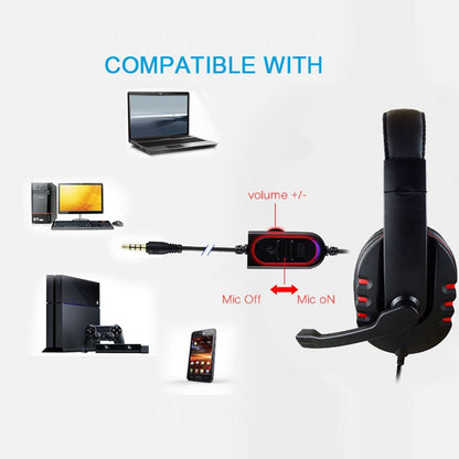 Gaming Headset Voice Control Wired - West XSREZ Electronics